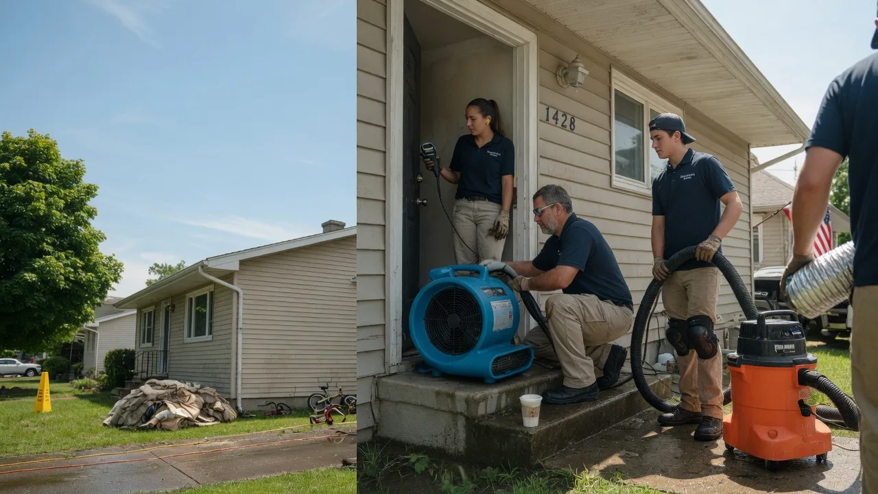 Water Damage Restoration in Oil Springs, KY near me